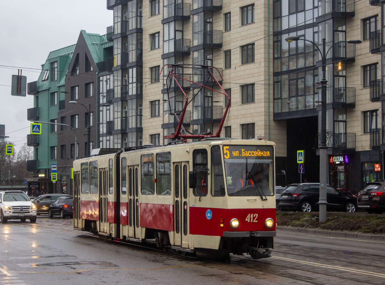 Калининград, Tatra KT4SU № 412