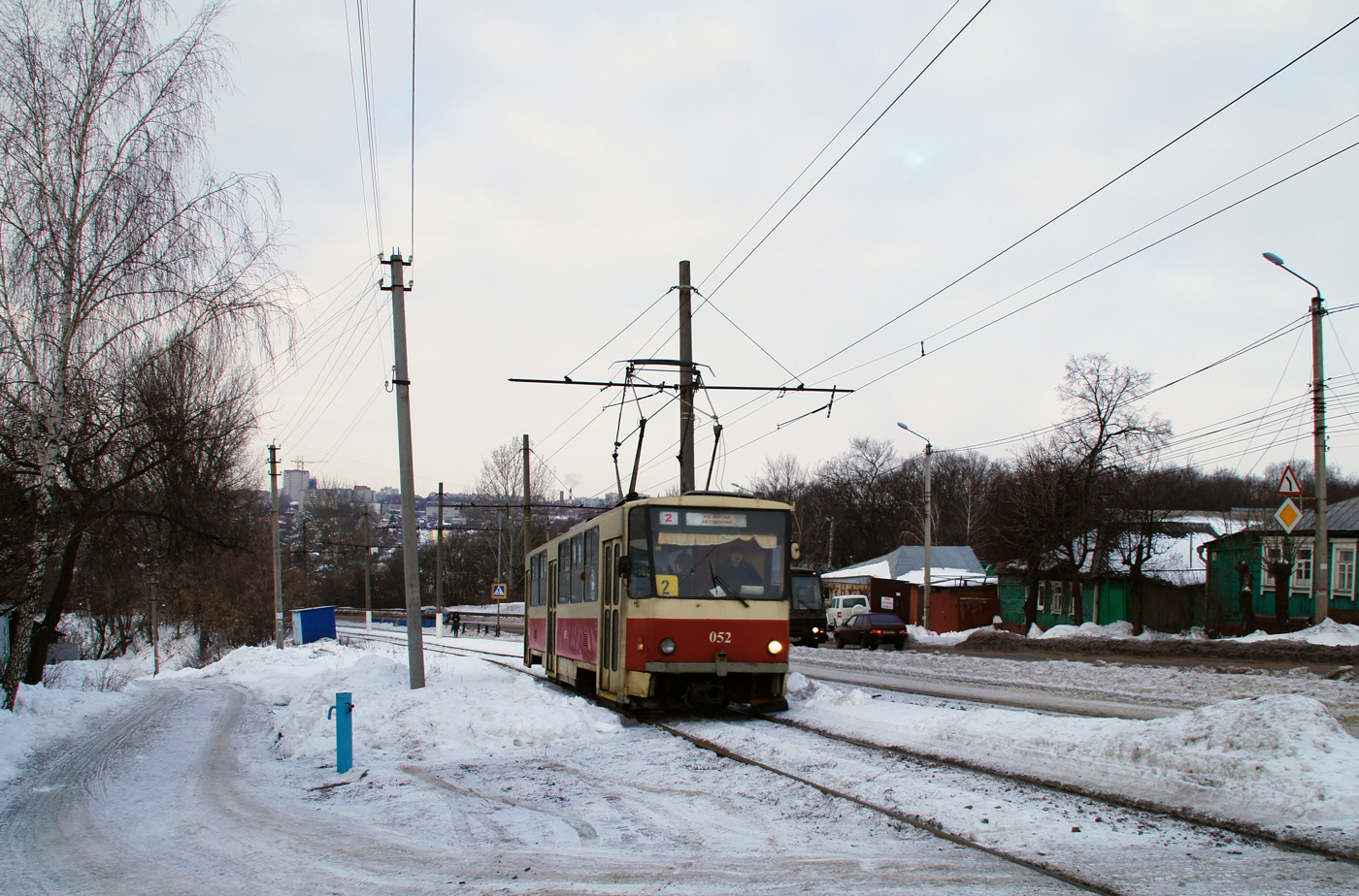 Курск, Tatra T6B5SU № 052