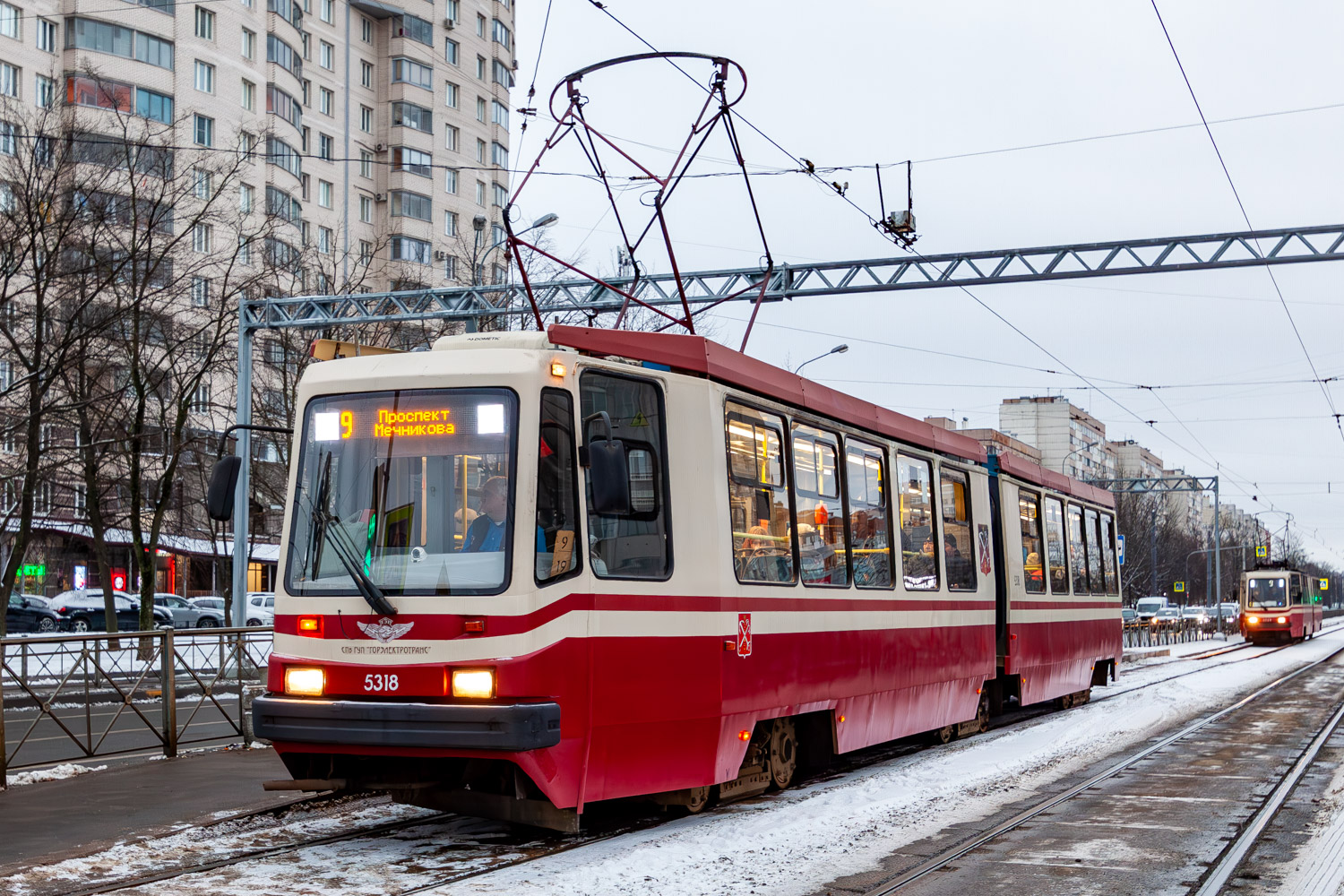 Санкт Петербург, ЛВС-86М2 № 5318