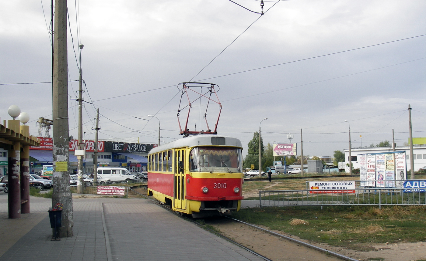 Volgograd, Tatra T3SU (2-door) N°. 3010