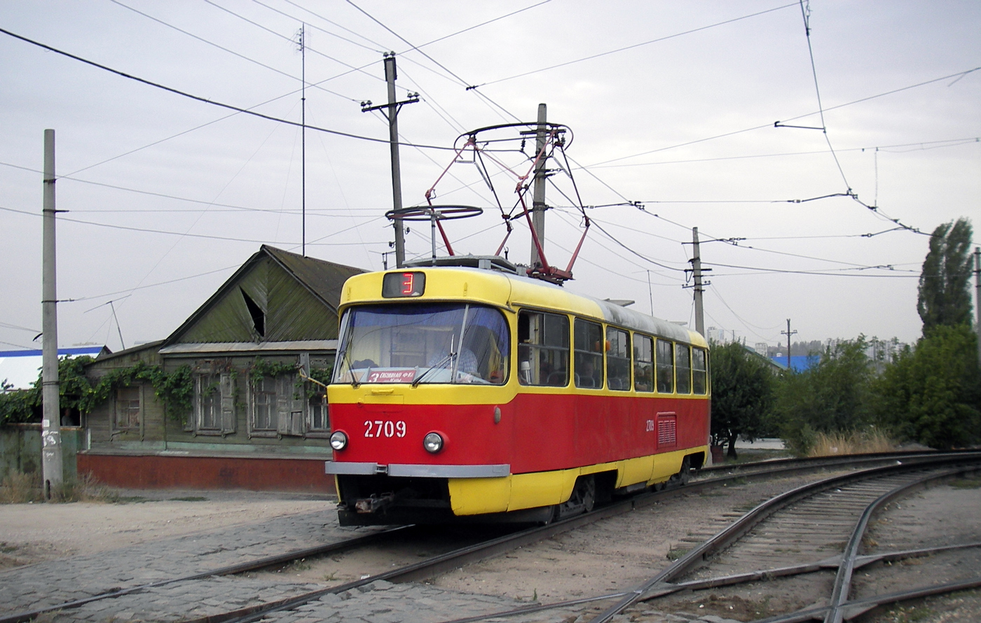 Volgograd, Tatra T3SU № 2709
