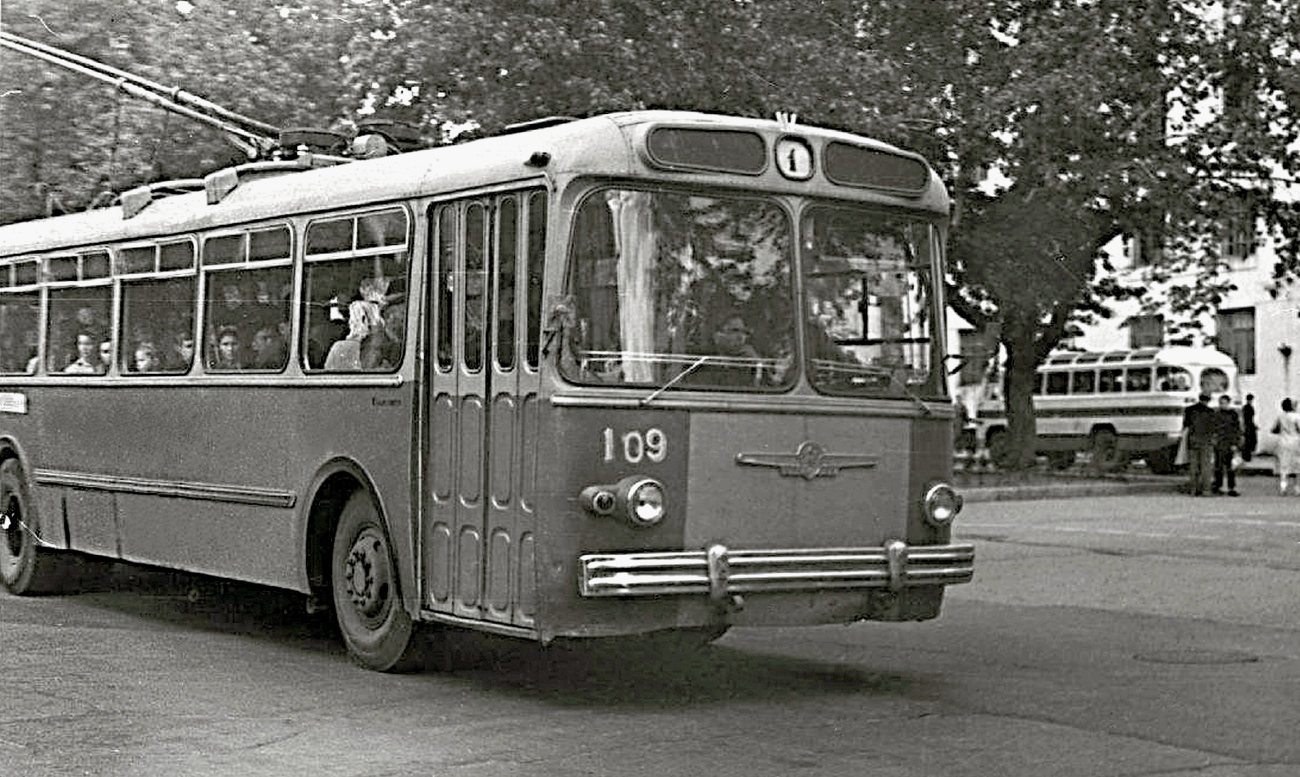 Новосибирск, ЗиУ-5 № 109; Новосибирск — [Троллейбус] Исторические фотографии