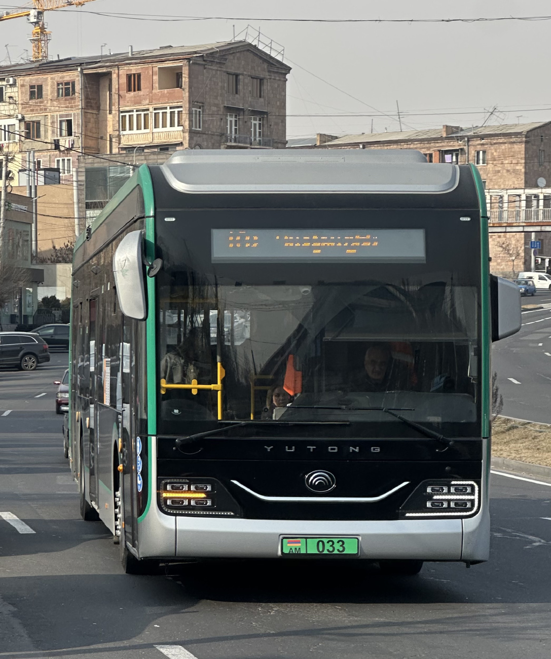 Ереван, Yutong ZK6128BEVG № 033