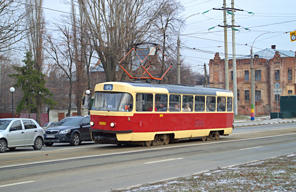 Харьков, Tatra T3SU № 3095
