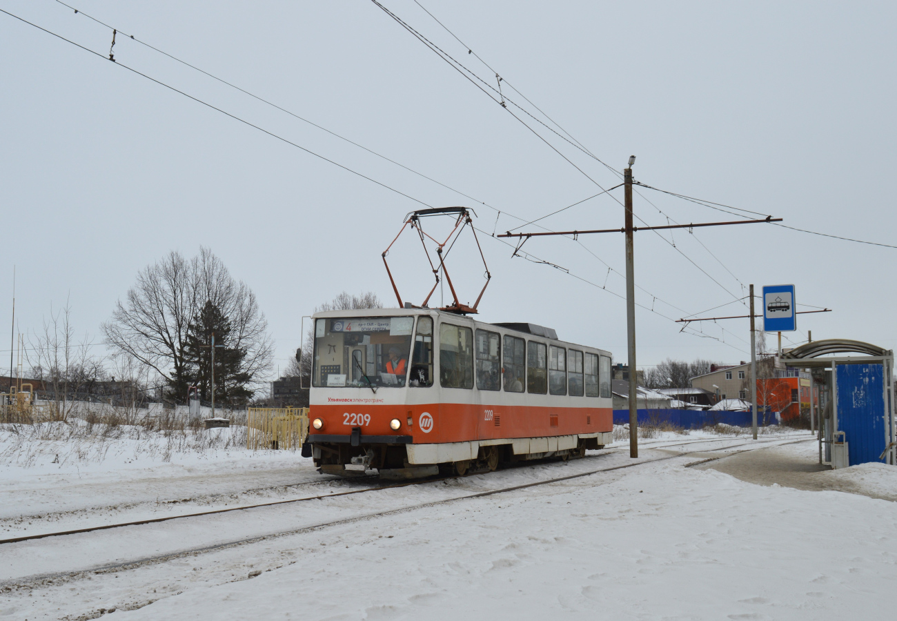 Ульяновск, Tatra T6B5SU № 2209
