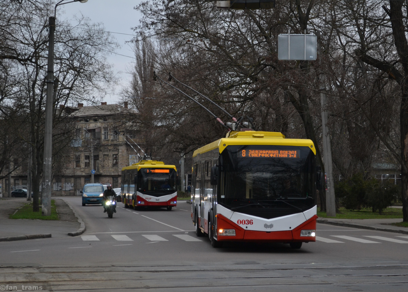 Одесса, БКМ 321 № 0036