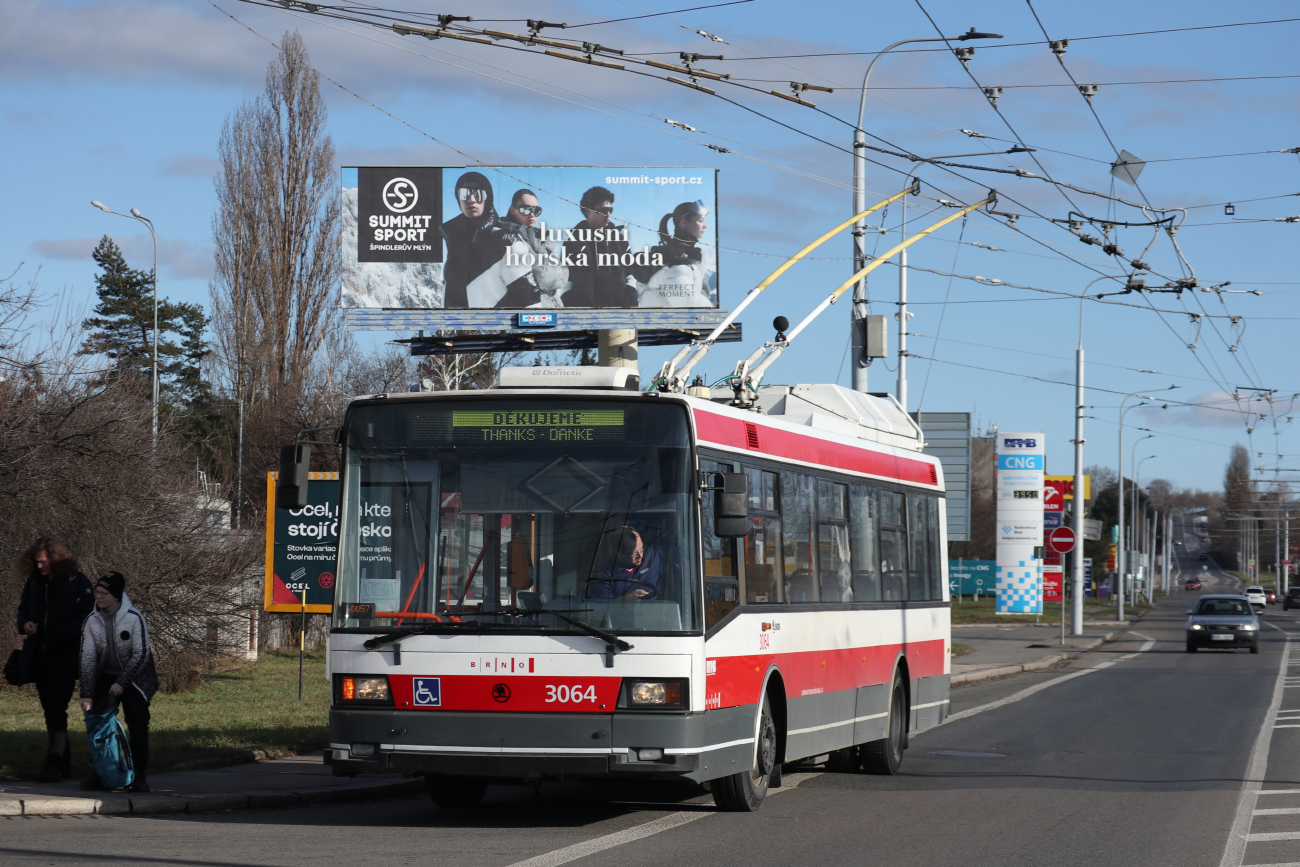 Брно, Škoda 21TrAC № 3064