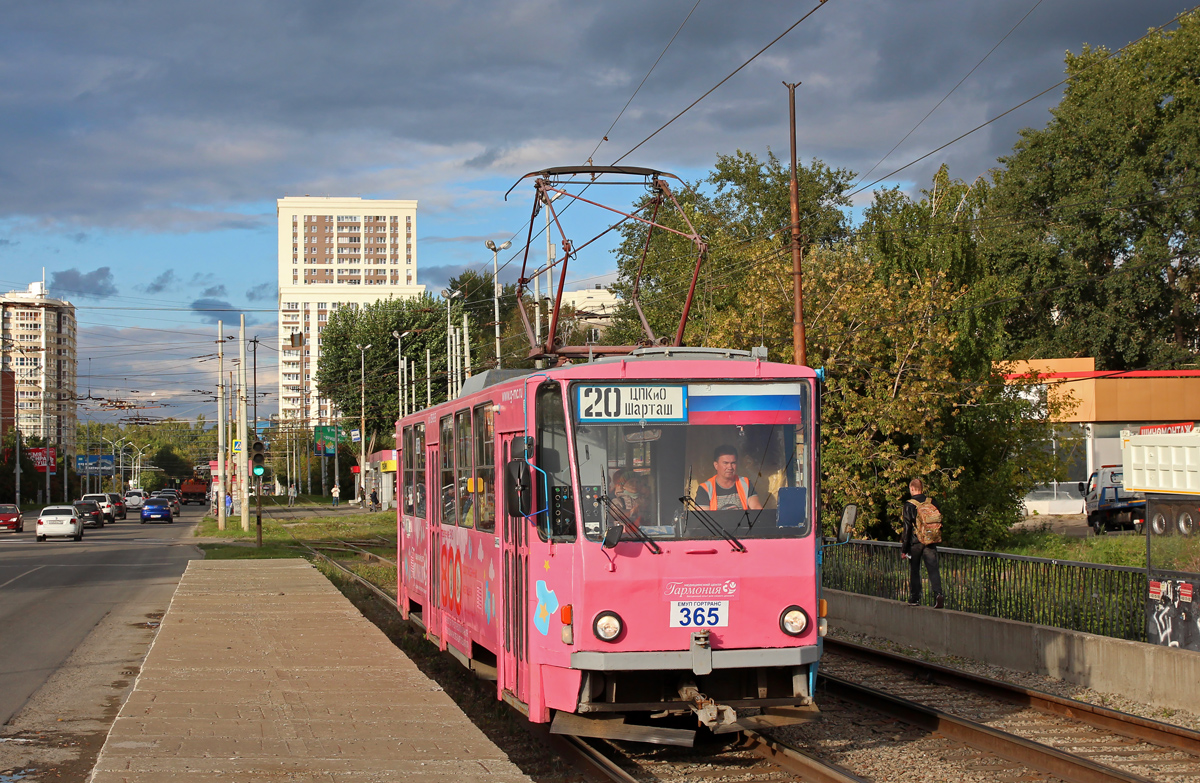 Екатеринбург, Tatra T6B5SU № 365