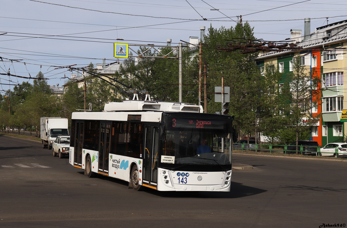 Bratsk, UTTZ-6241.01 “Gorozhanin” nr. 143