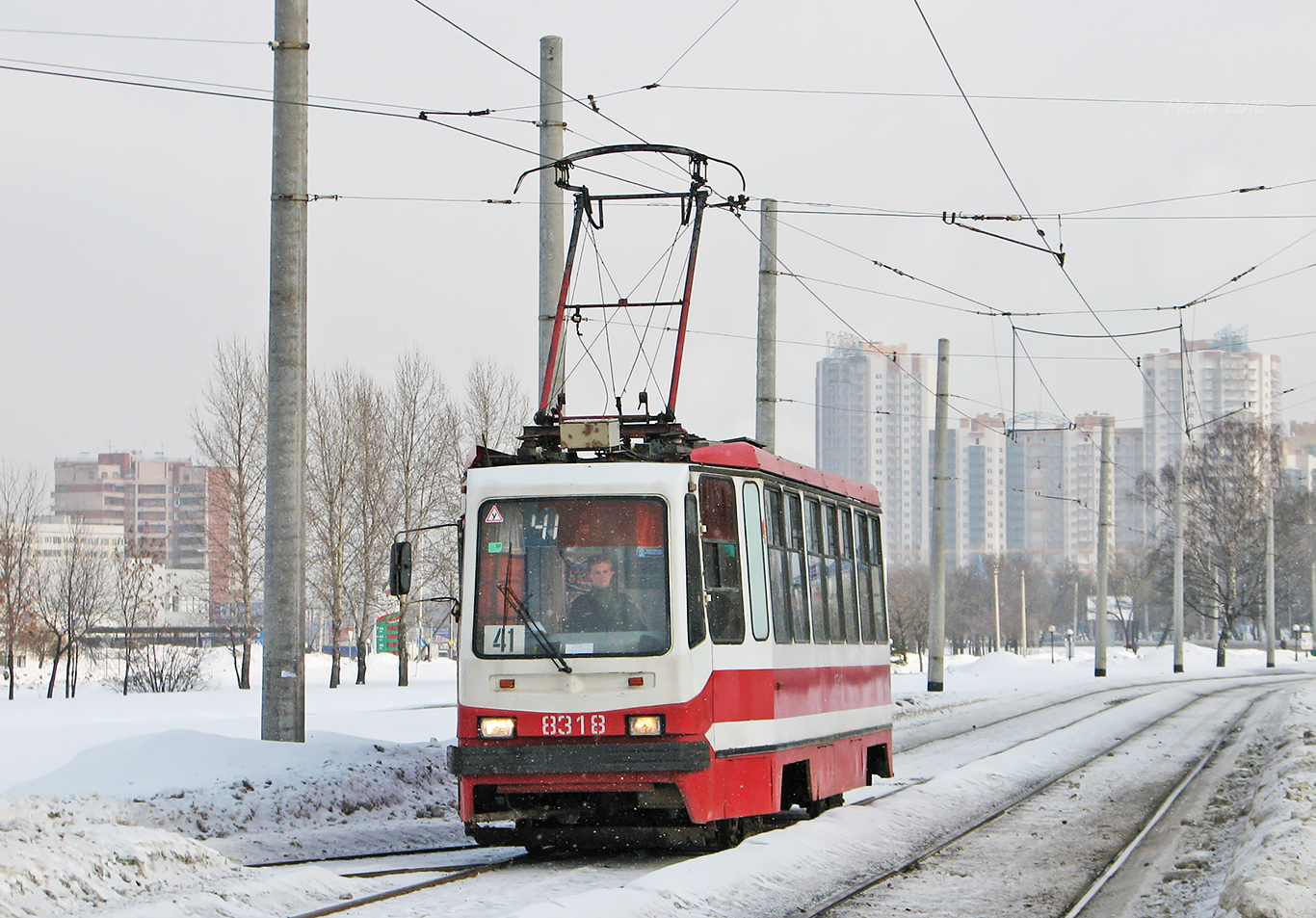 Санкт-Петербург, 71-134А (ЛМ-99АВ) № 8318 Санкт-Петербург, 71-134А (ЛМ-99АВ) № 8318