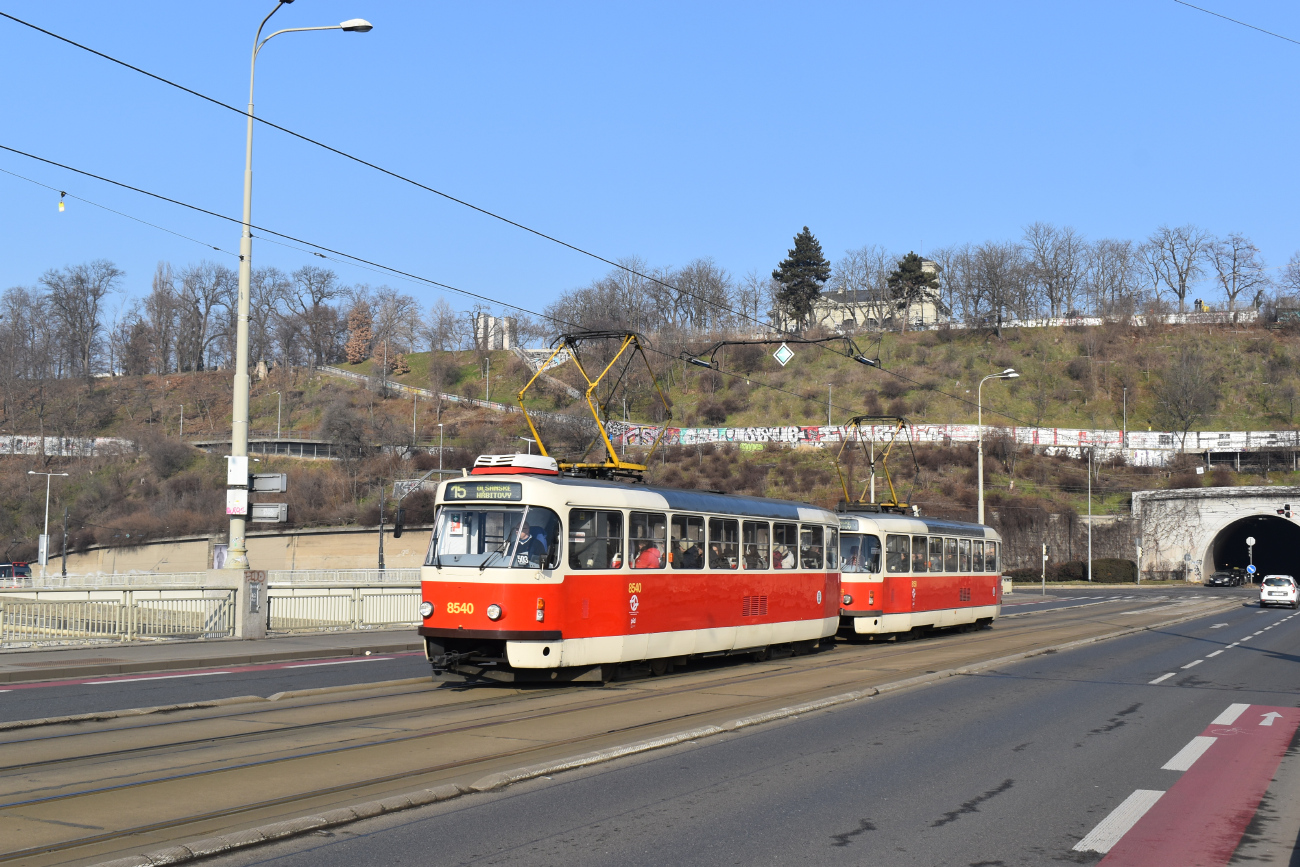 Прага, Tatra T3R.P № 8540