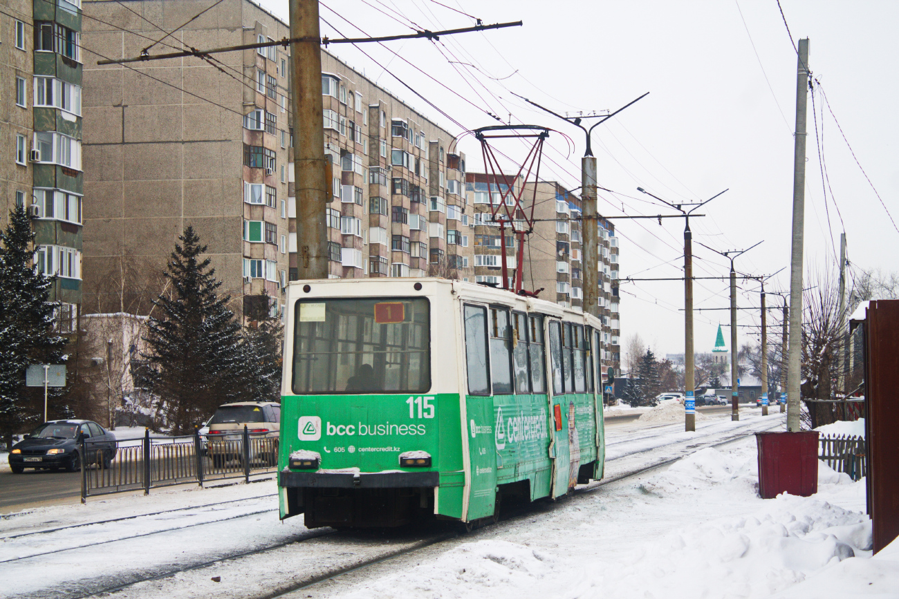 Павлодар, 71-605 (КТМ-5М3) № 115