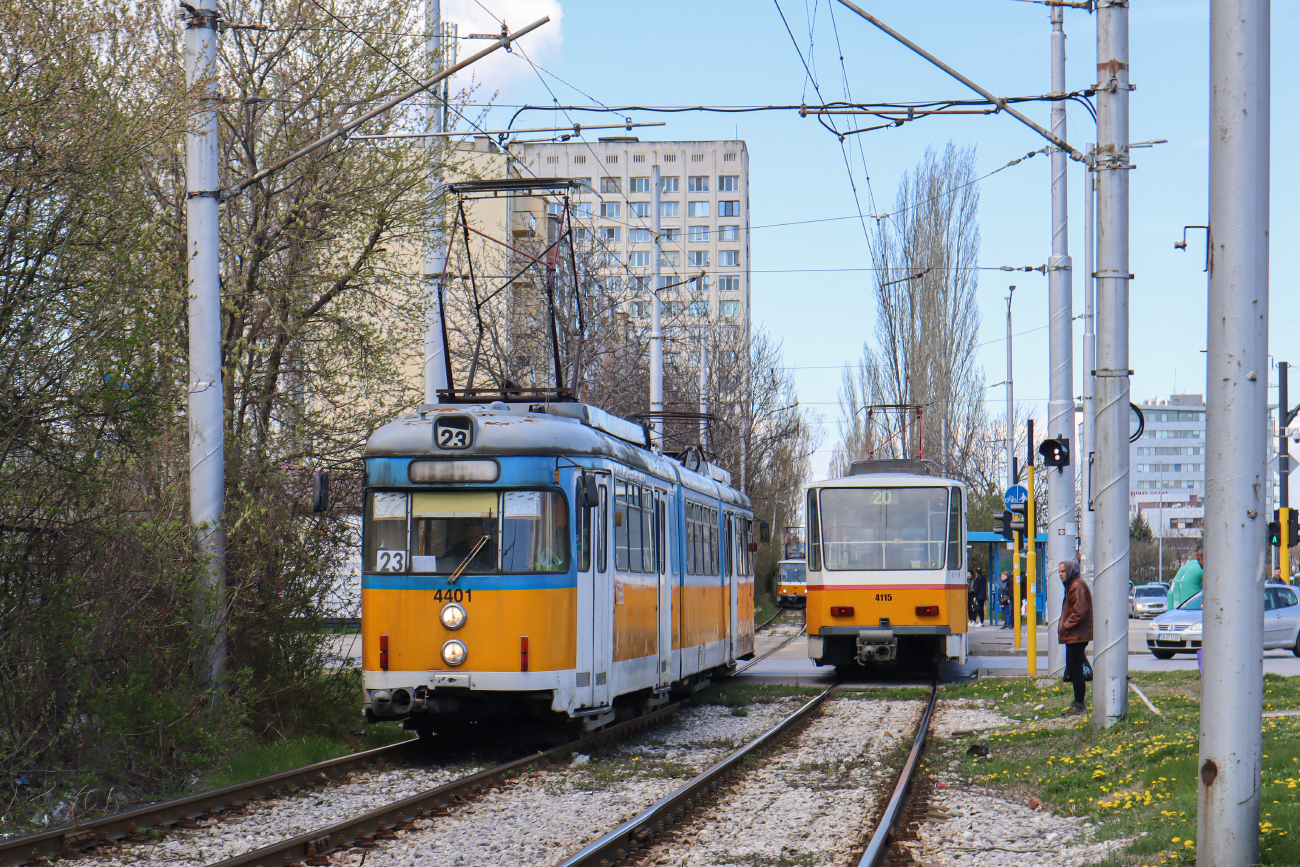 София, Duewag GT8 № 4401