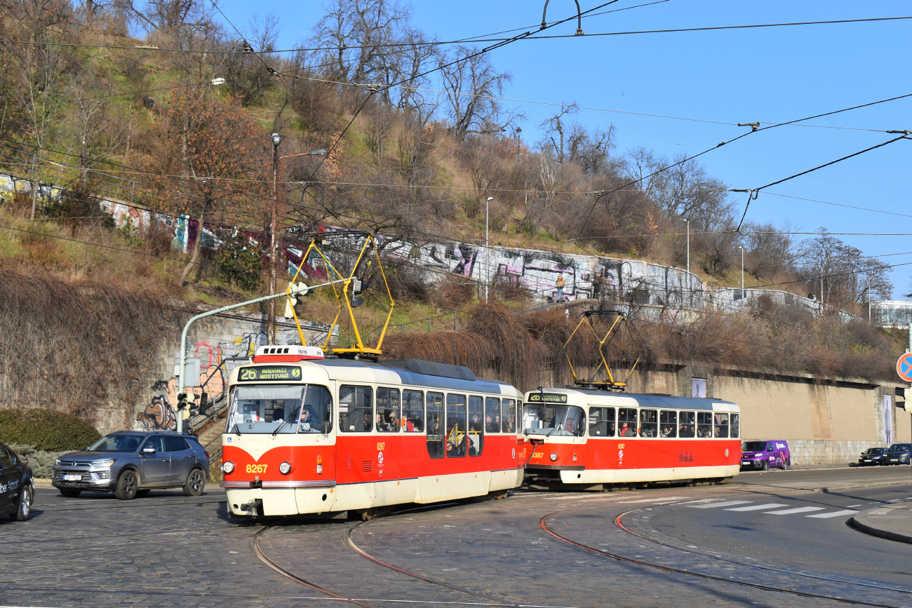 Прага, Tatra T3R.PLF № 8267