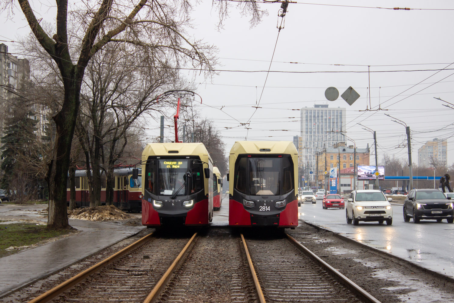 Нижний Новгород, БКМ Т811 «МиНиН» № 2804; Нижний Новгород, БКМ Т811 «МиНиН» № 2814
