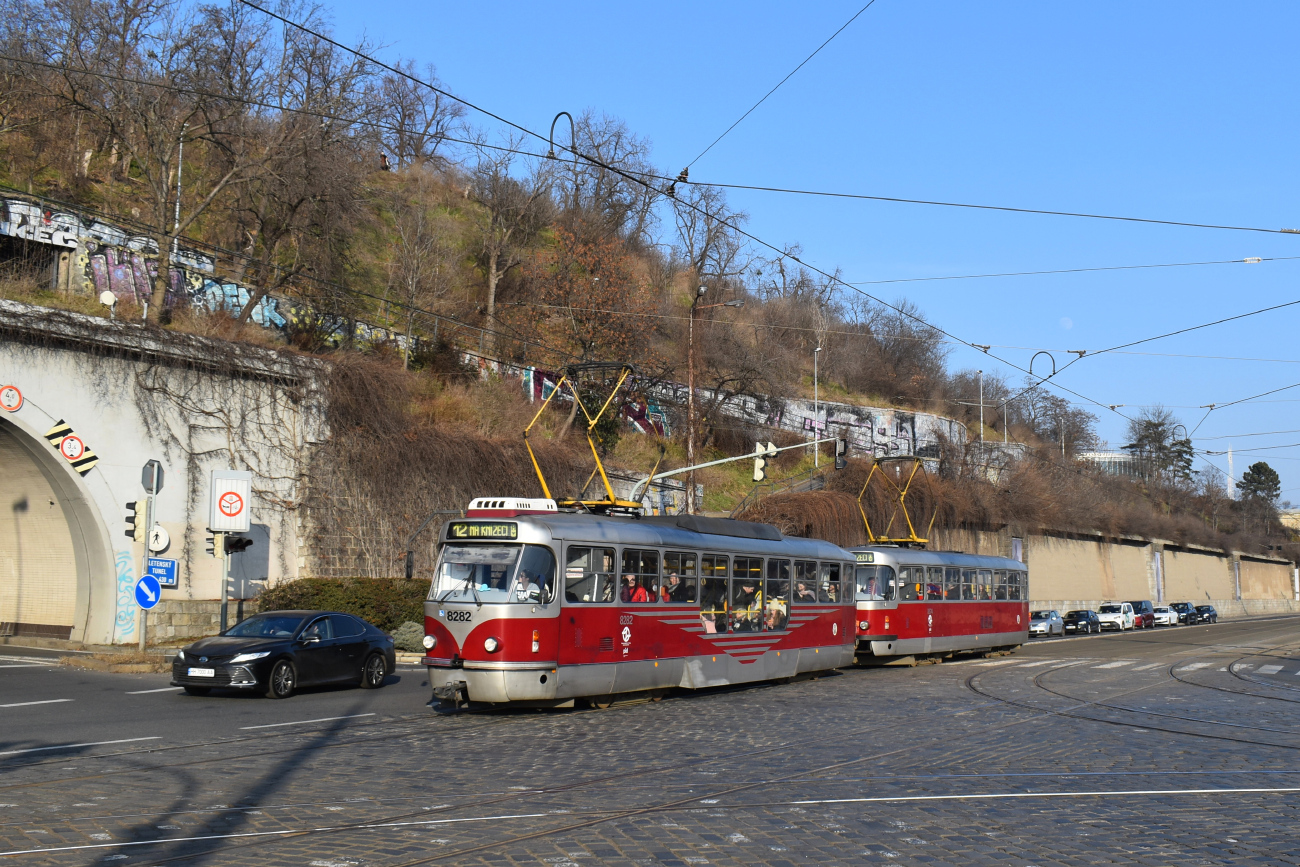 Prague, Tatra T3R.PLF № 8282
