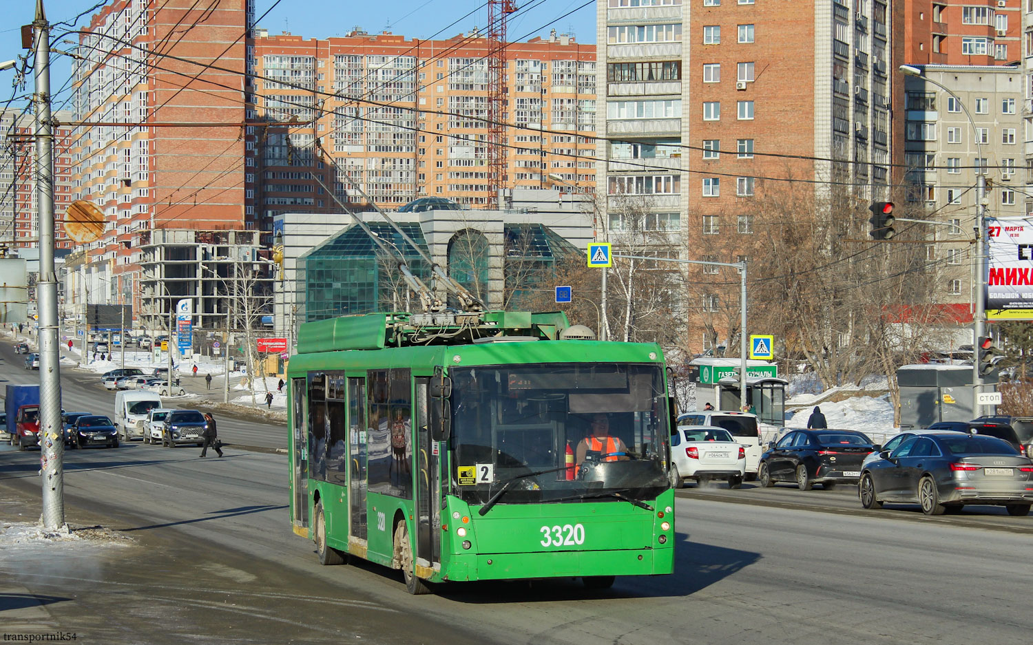 Новосибирск, Тролза-5265.00 «Мегаполис» № 3320
