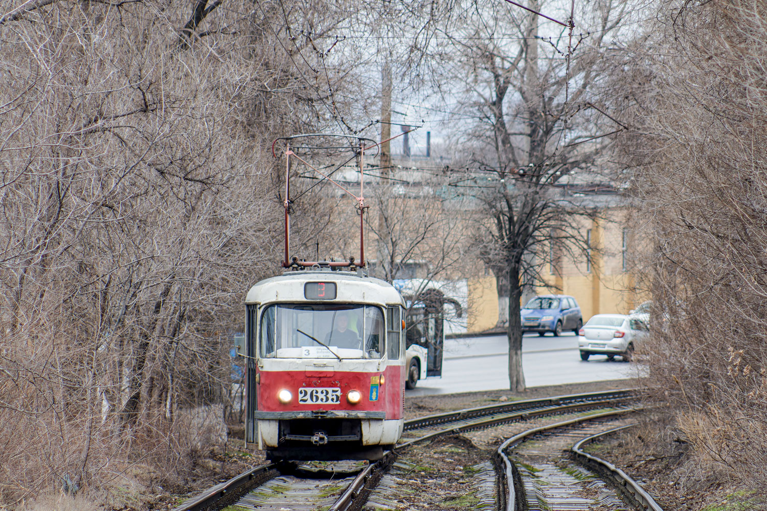 Volgograd, Tatra T3SU (2-door) Nr. 2635