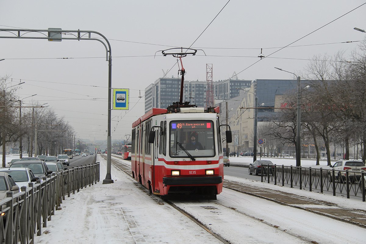 Sankt Petersburg, LVS-86M2 Nr. 1035 Sankt Petersburg, LVS-86M2 Nr. 1035