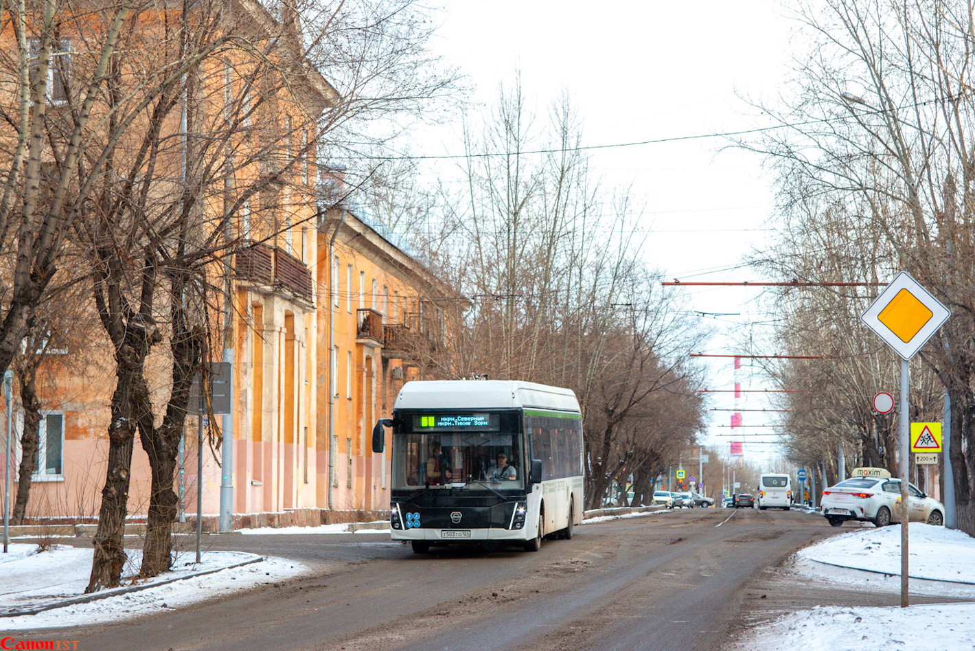 Красноярск, ЛиАЗ-6274 № Т 503 ТО 124