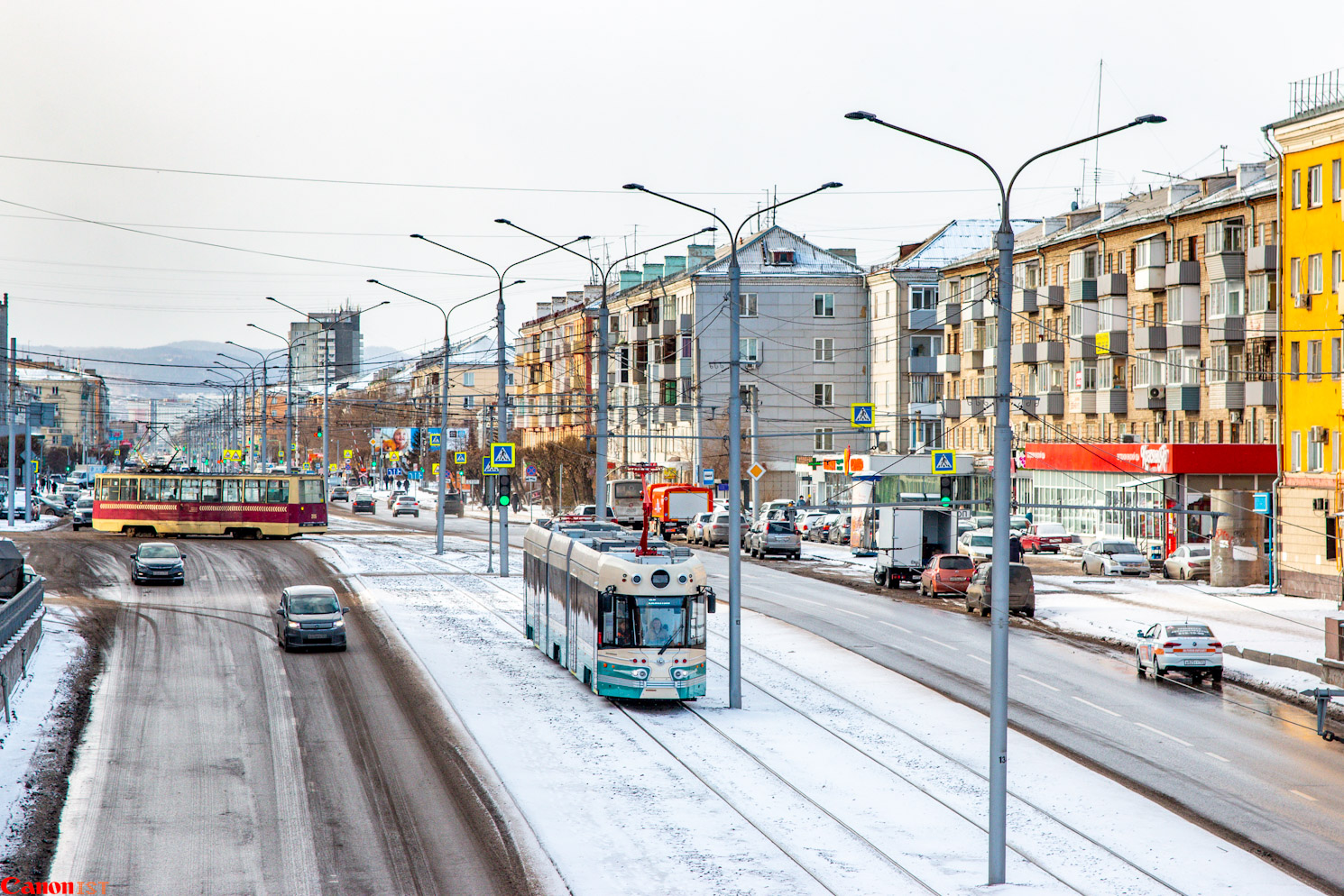 Красноярск, 71-431R "Dostoevsky" № 3119; Красноярск — New tram