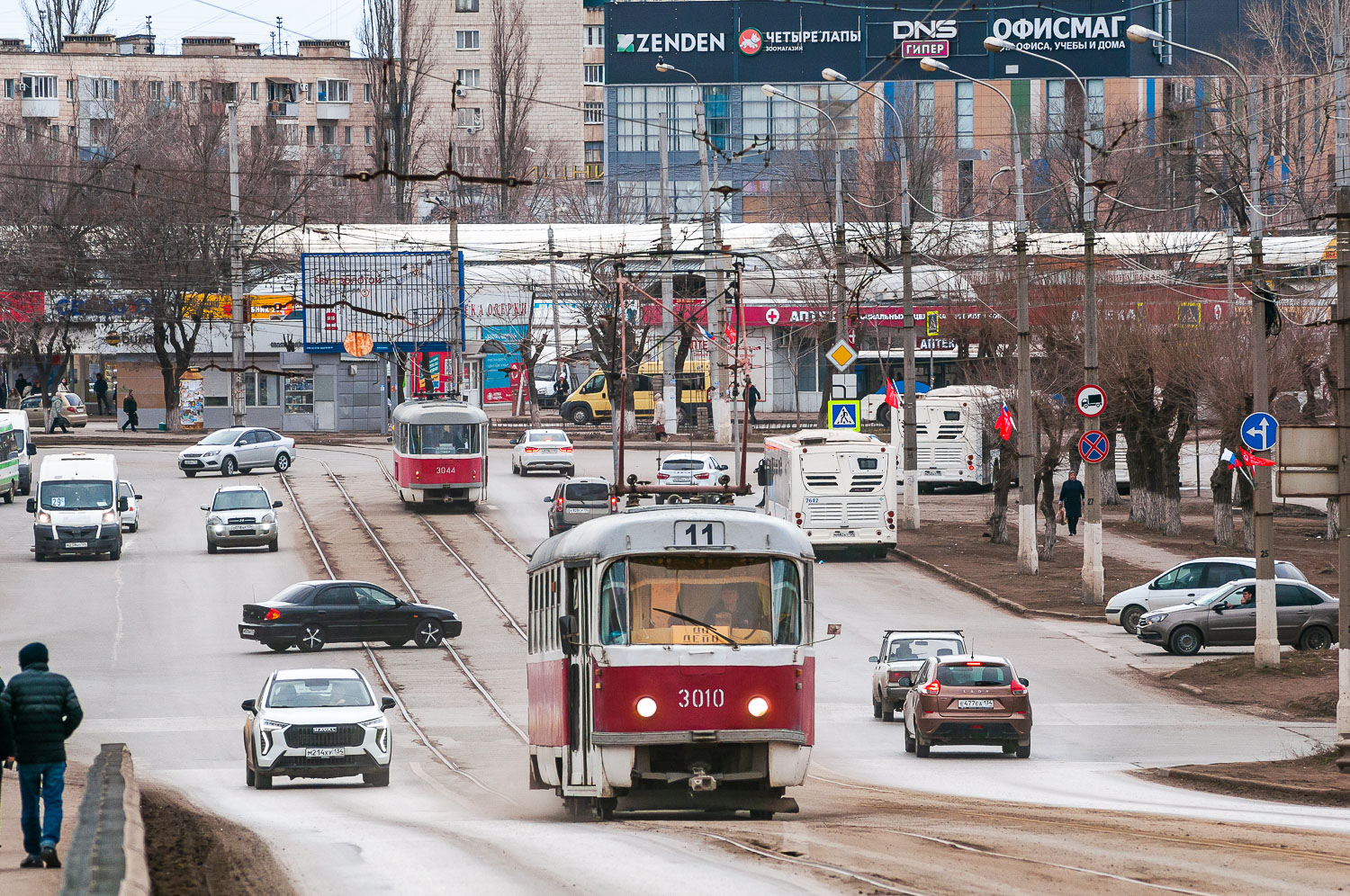 Volgograd, Tatra T3SU (2-door) № 3010