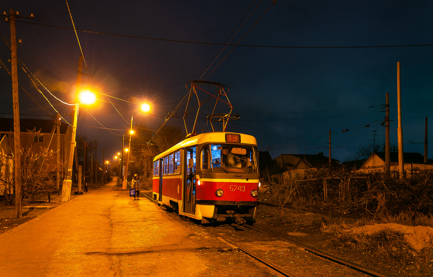 Волгоград, Tatra T3SU № 5743