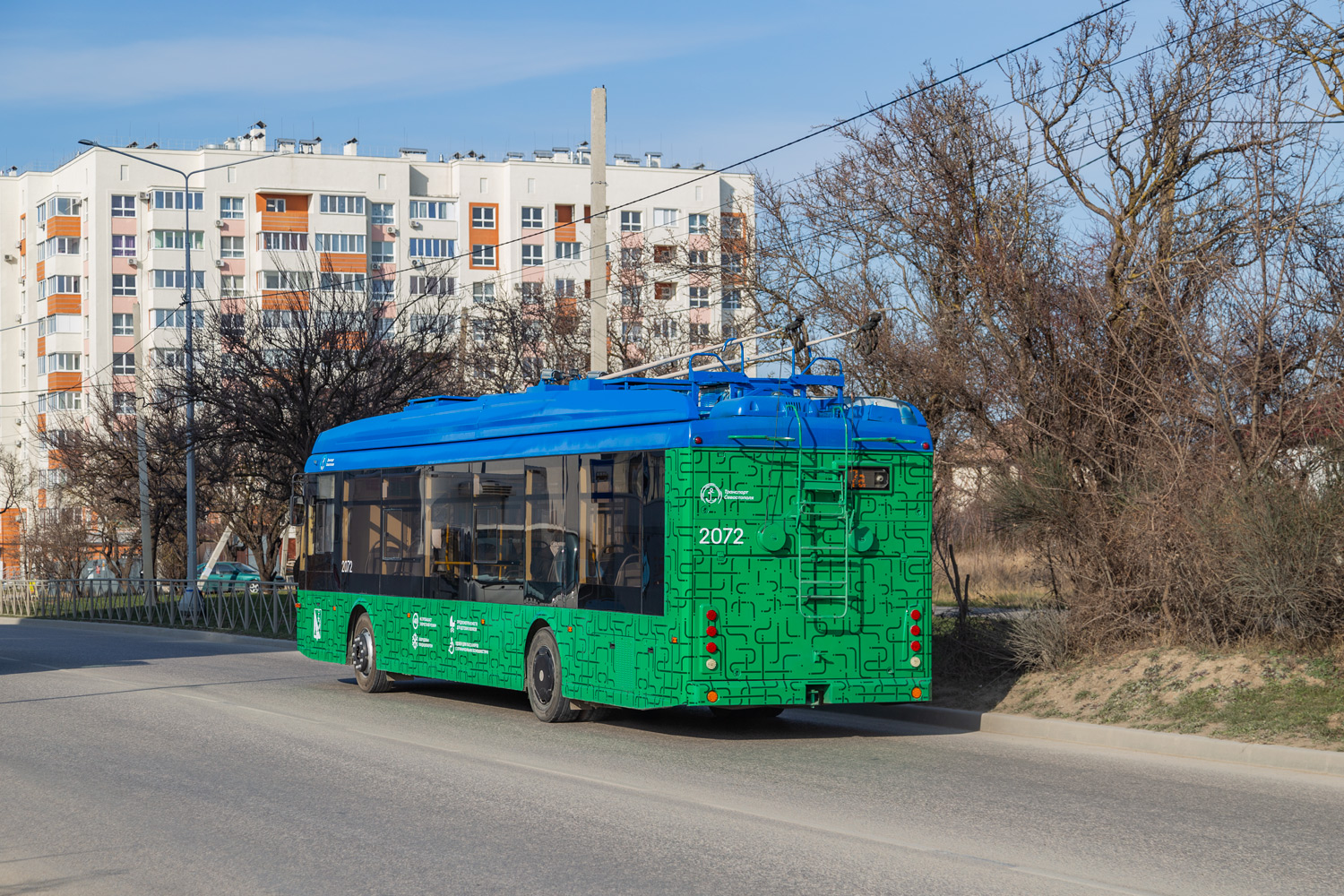 Севастополь, Тролза-5265.03 «Мегаполис» № 2072 Севастополь, Тролза-5265.03 «Мегаполис» № 2072
