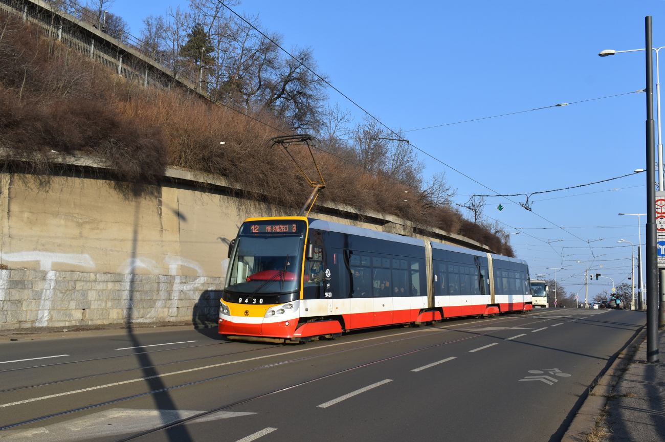 Praha, Škoda 15T7 ForCity Alfa Praha № 9430 Praha, Škoda 15T7 ForCity Alfa Praha № 9430