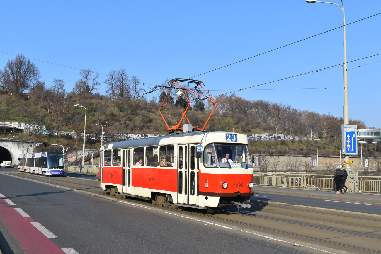 Прага, Tatra T3SUCS № 7290