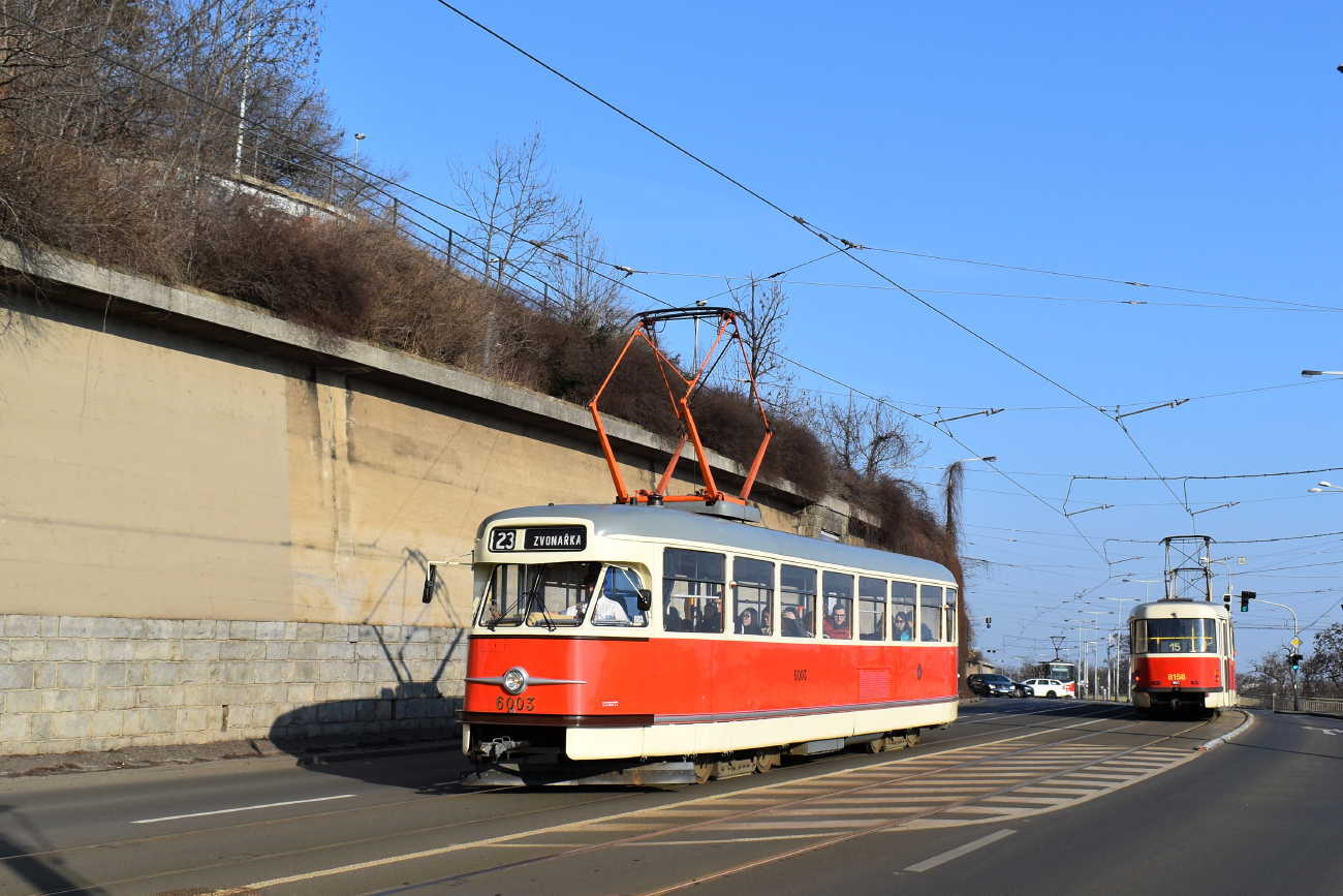 Прага, Tatra T2R № 6003