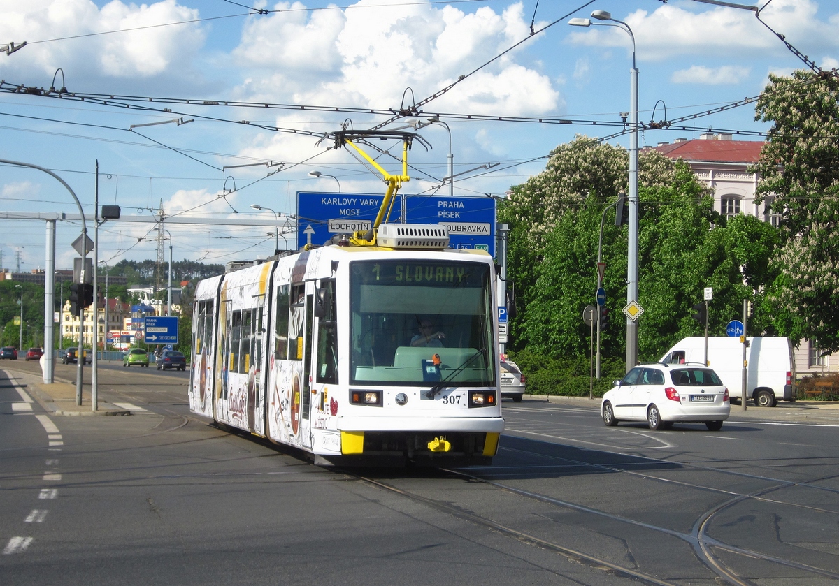 Пльзень, Škoda 03T3 Astra № 307