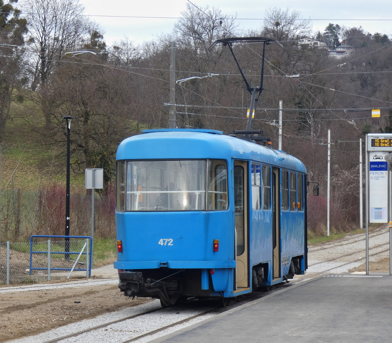 Загреб, Tatra T4YU № 472