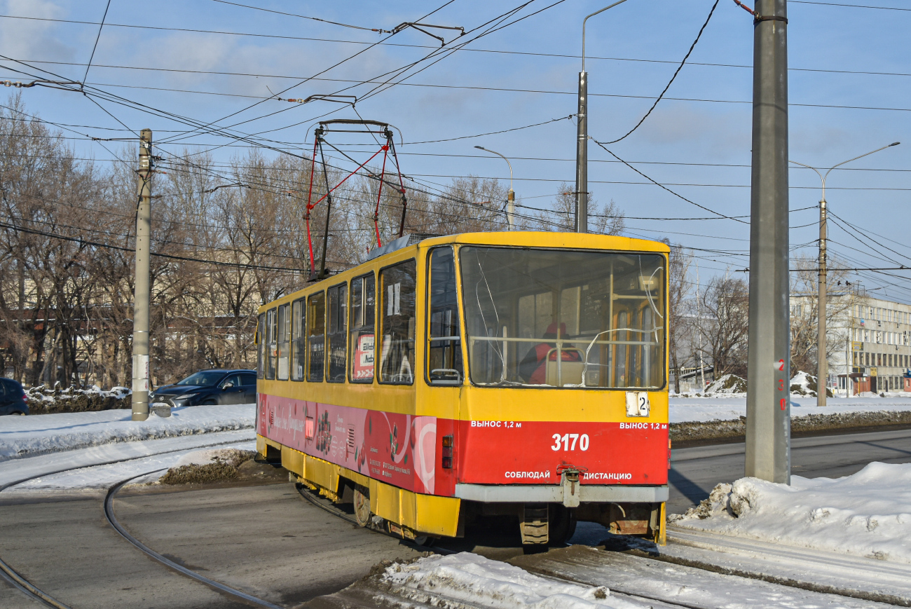 Барнаул, Tatra T6B5SU № 3170