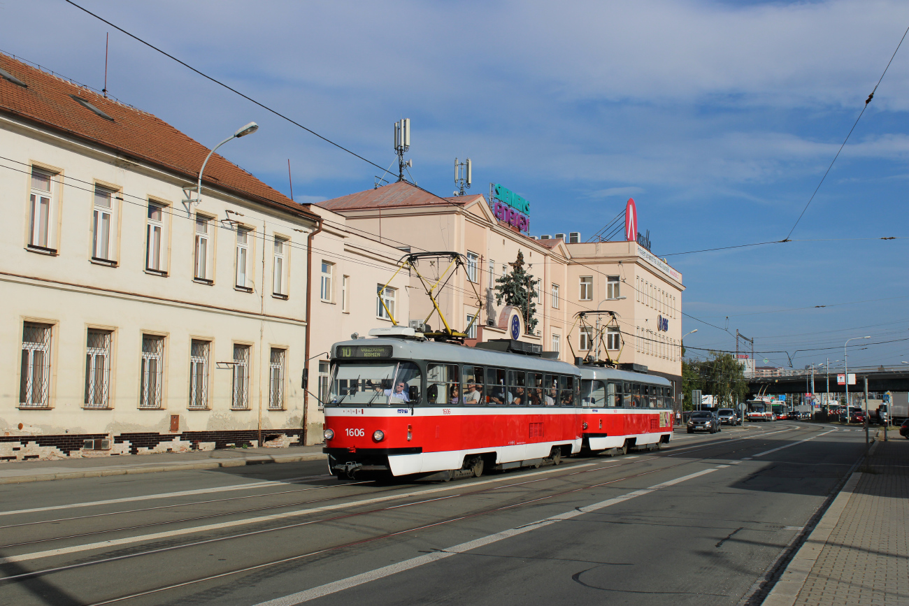 Brno, Tatra T3G Nr. 1606