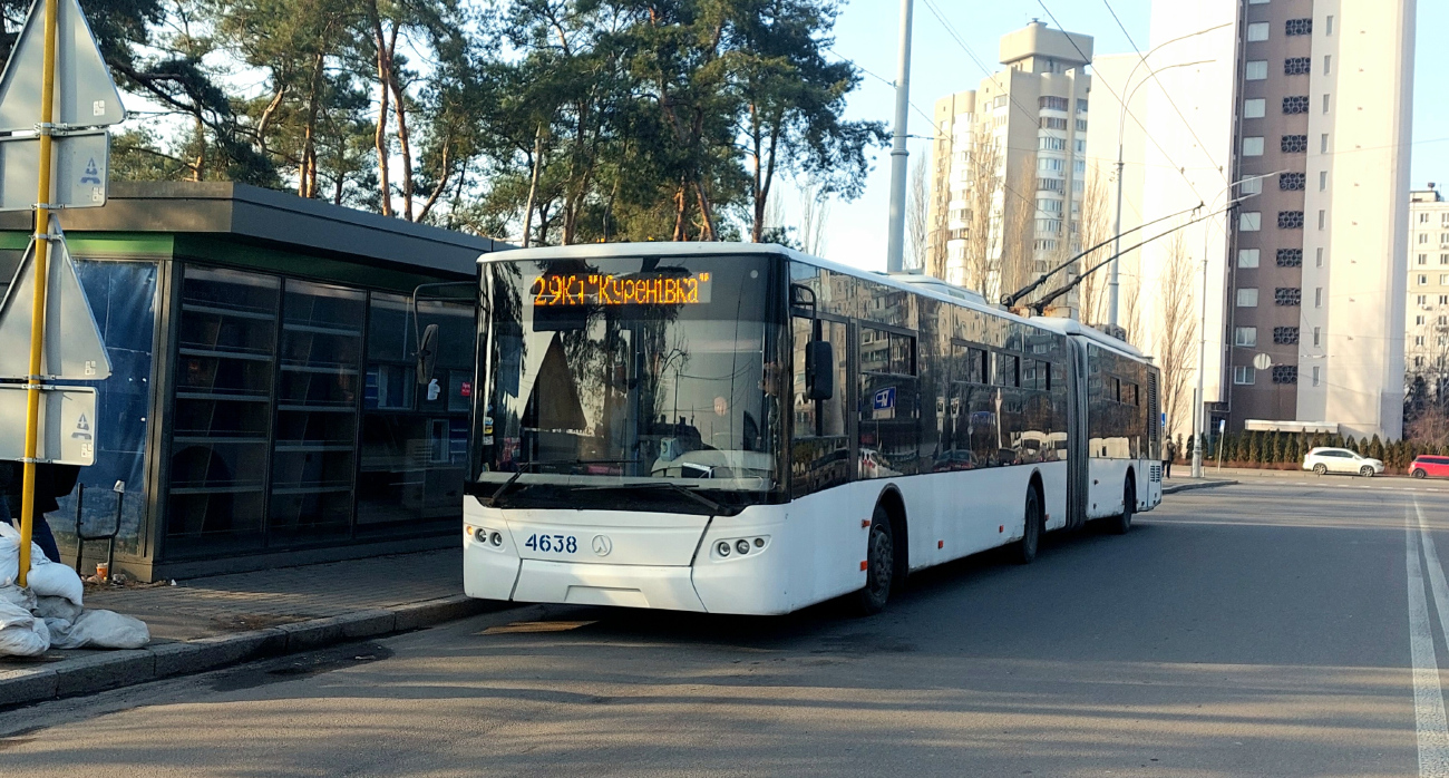 Киев, ЛАЗ E301D1 № 4638