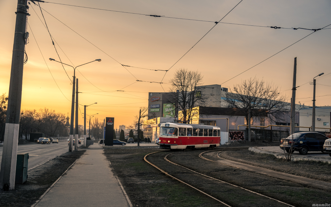 Харьков, Tatra T3SUCS № 7191