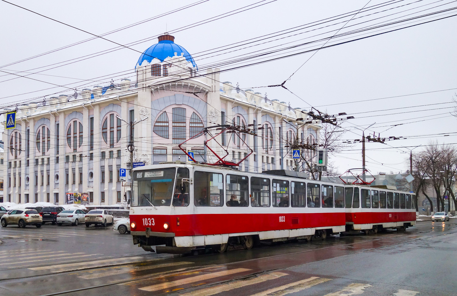 Самара, Tatra T6B5SU № 1033
