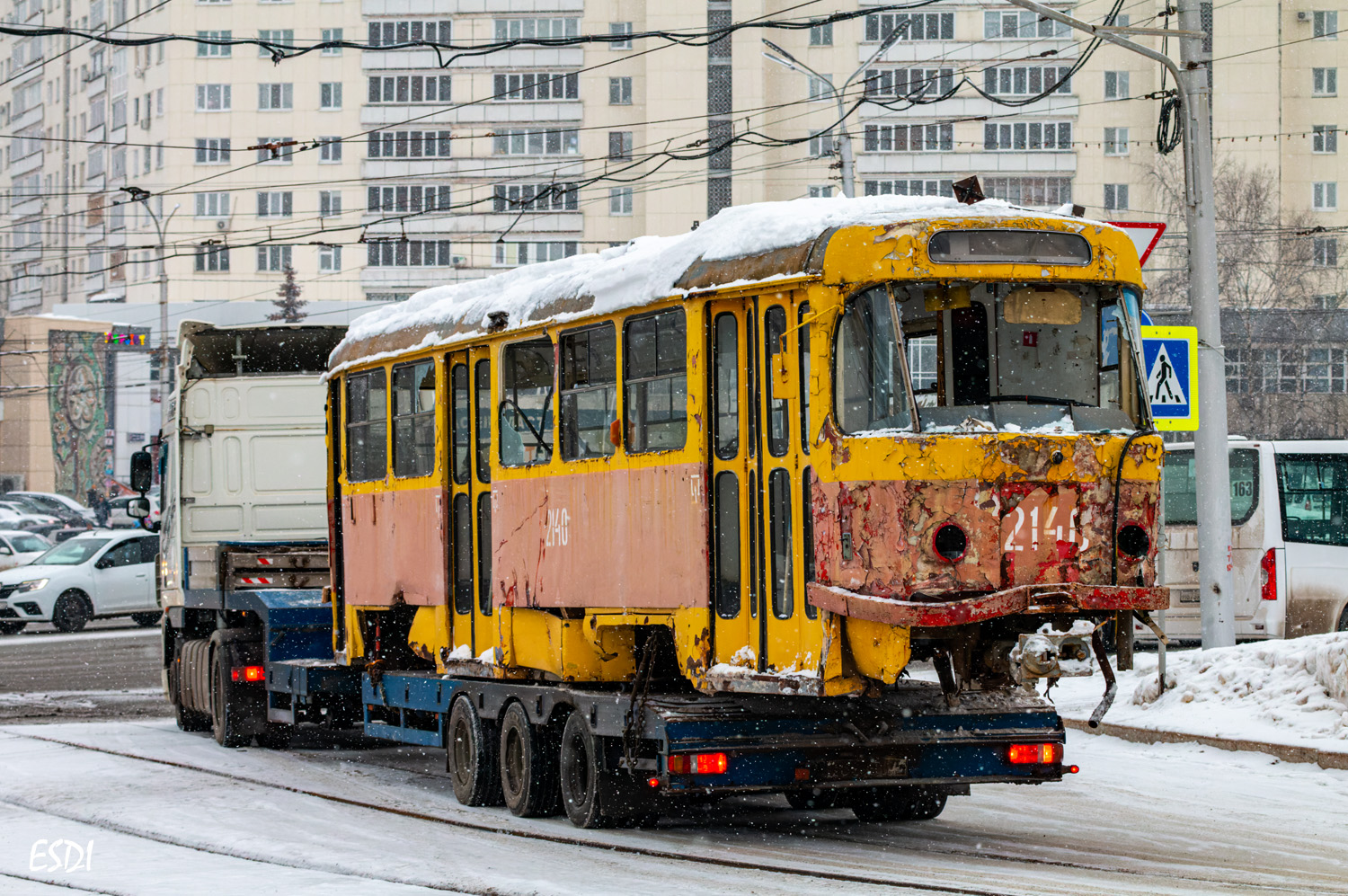 Уфа, Tatra T3D № 2140