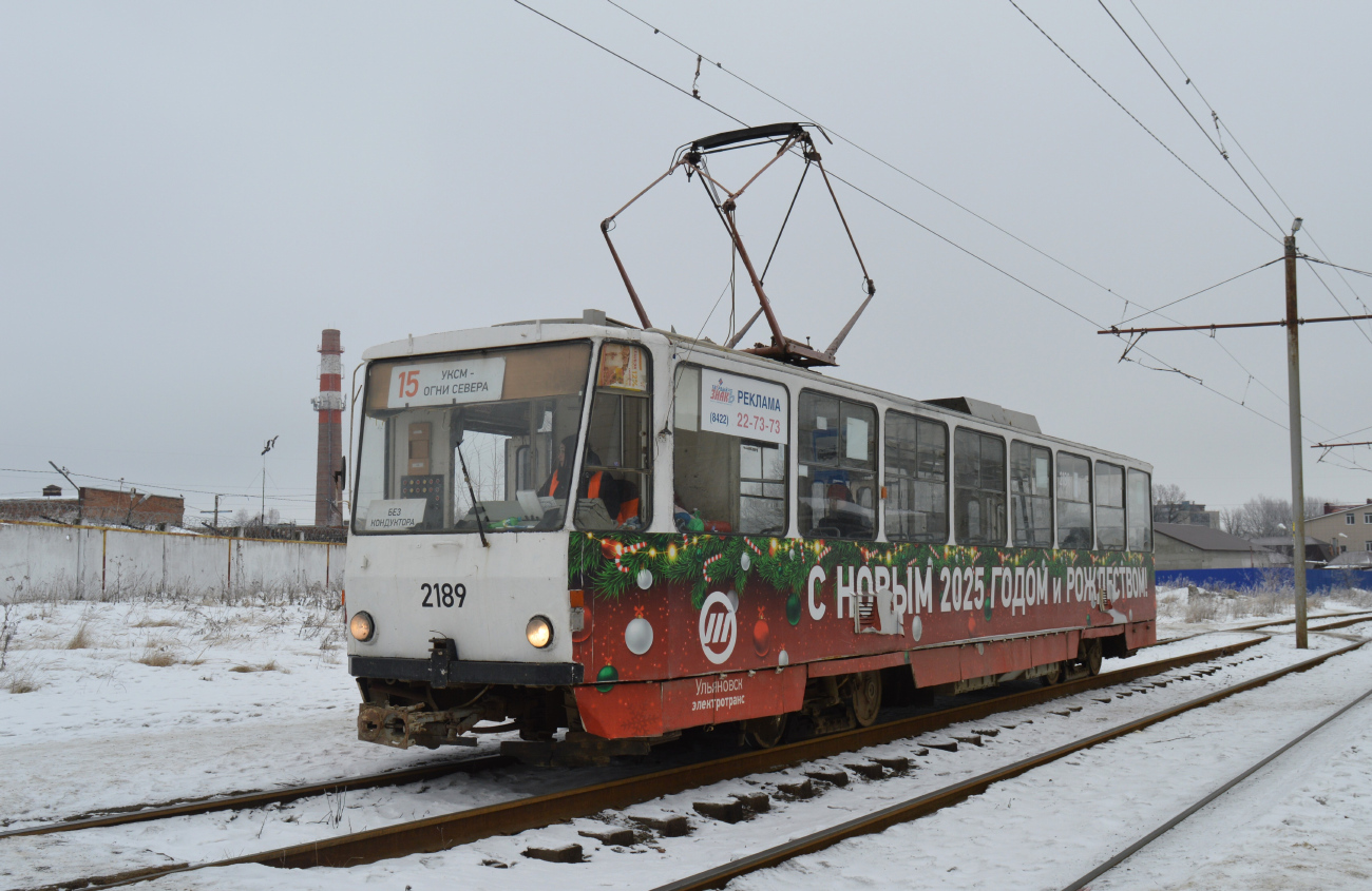 Ulyanovsk, Tatra T6B5SU № 2189
