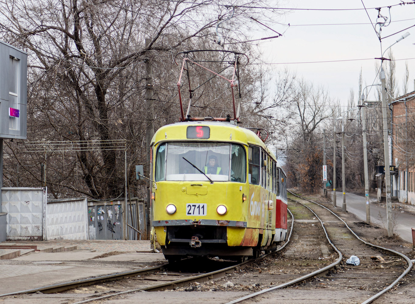 Волгоград, Tatra T3SU № 2711