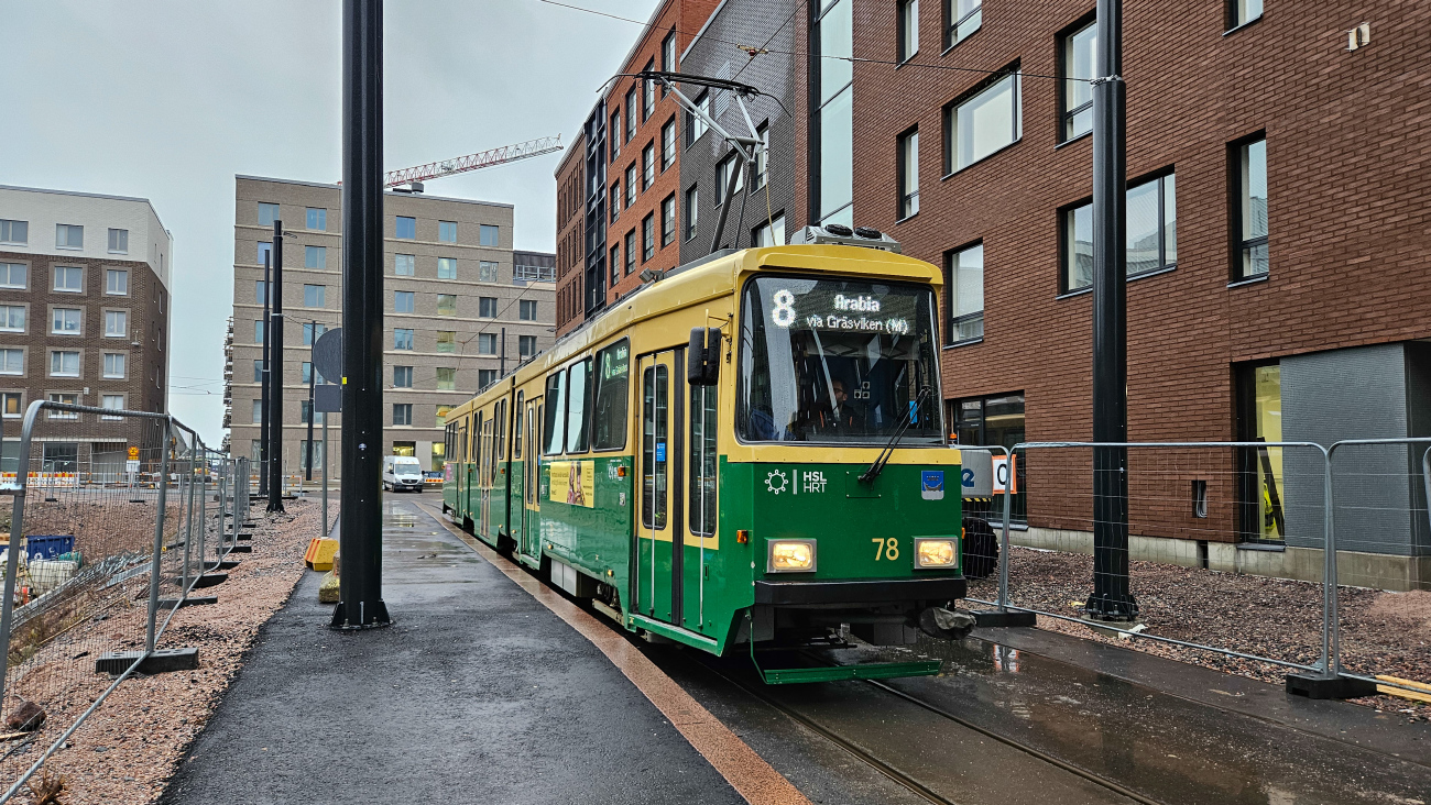 Хельсинки — Эспоо, Valmet MLNRV2 № 78