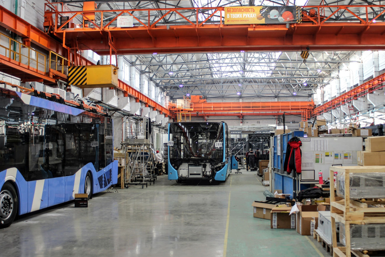 Санкт-Петербург — Новые троллейбусы; Екатеринбург — Разные фотографии; Челябинск — Челябинский завод городского электрического транспорта