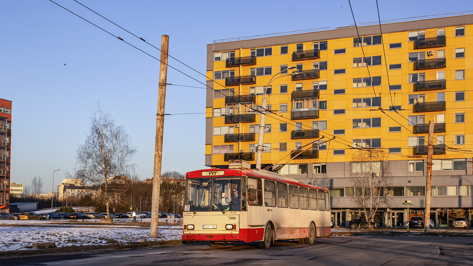 Вильнюс, Škoda 14Tr07 № 2582
