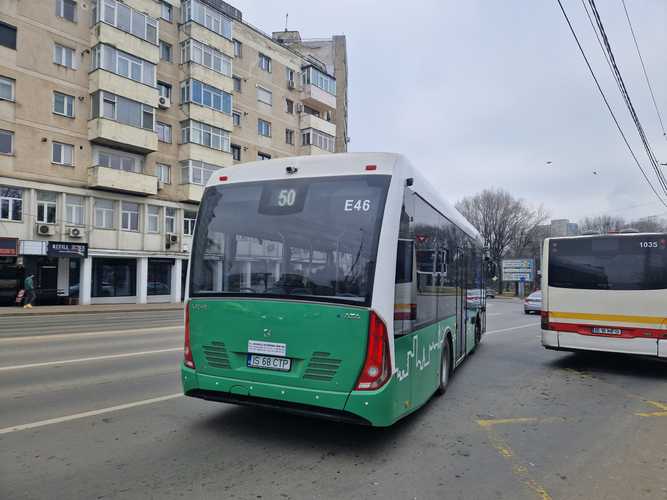 Яссы, Karsan e-ATA 10 № E46