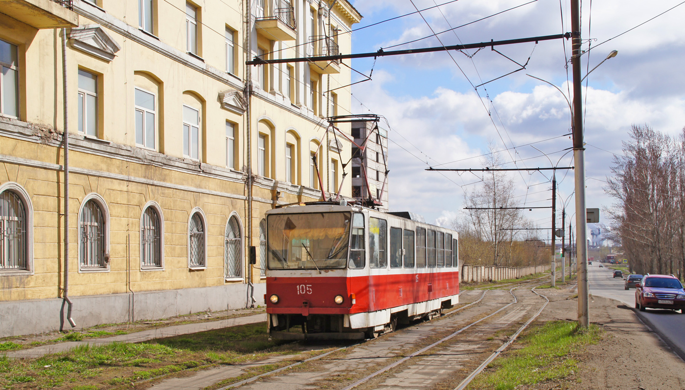 Lipetsk, Tatra T6B5SU № 105