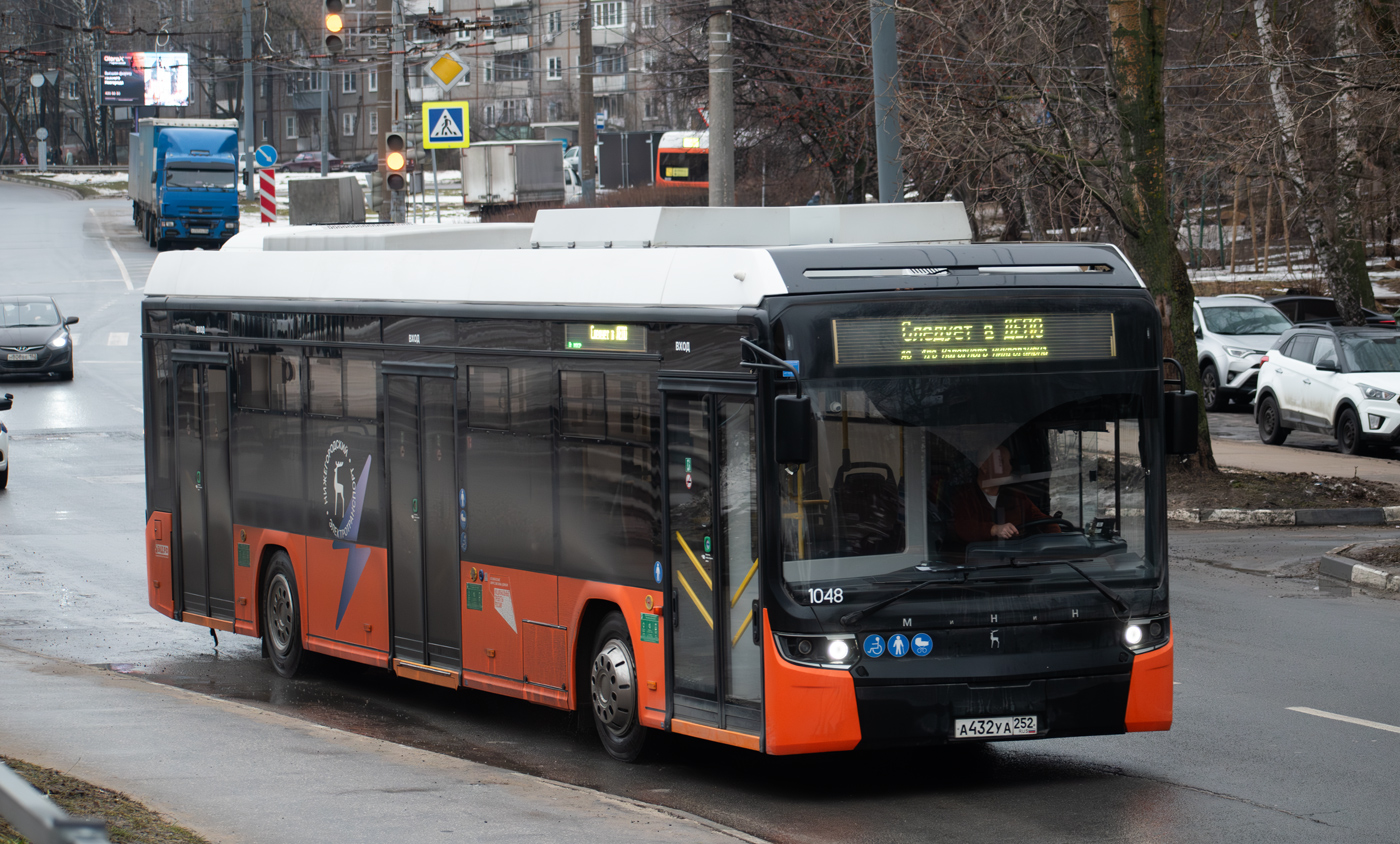 Nizhny Novgorod, Nizhjekotrans-6256 «MiNiN» (BKM E450) № 1048