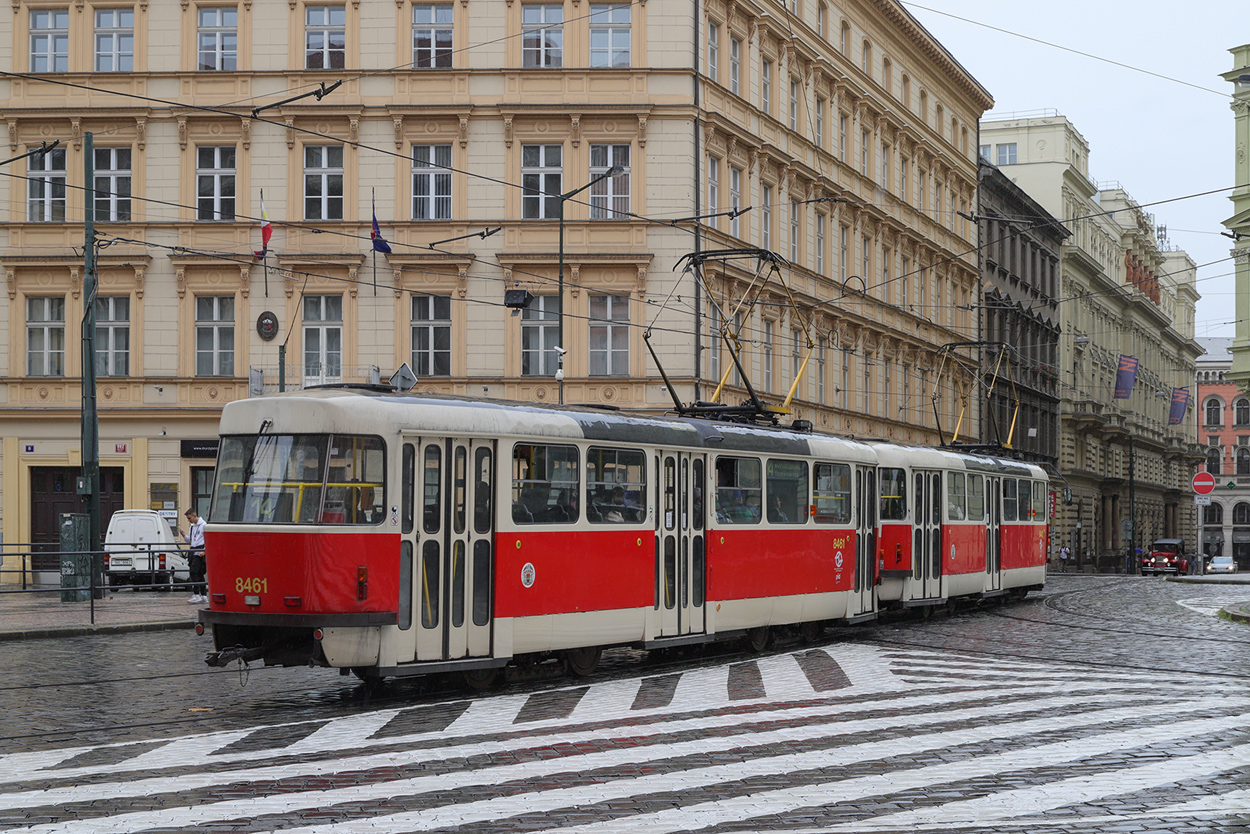 Прага, Tatra T3R.P № 8461