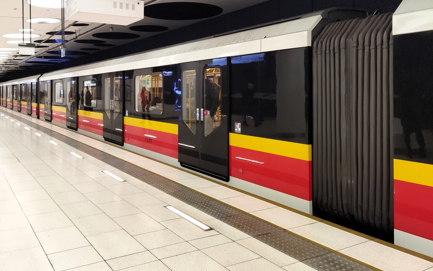 Варшава, Škoda 23Mt Varsovia № 7536