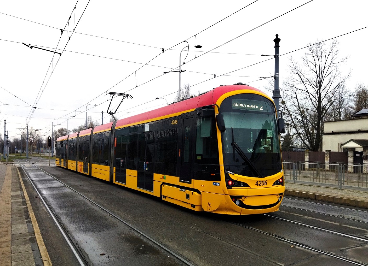 Варшава, Hyundai Rotem 140N № 4206
